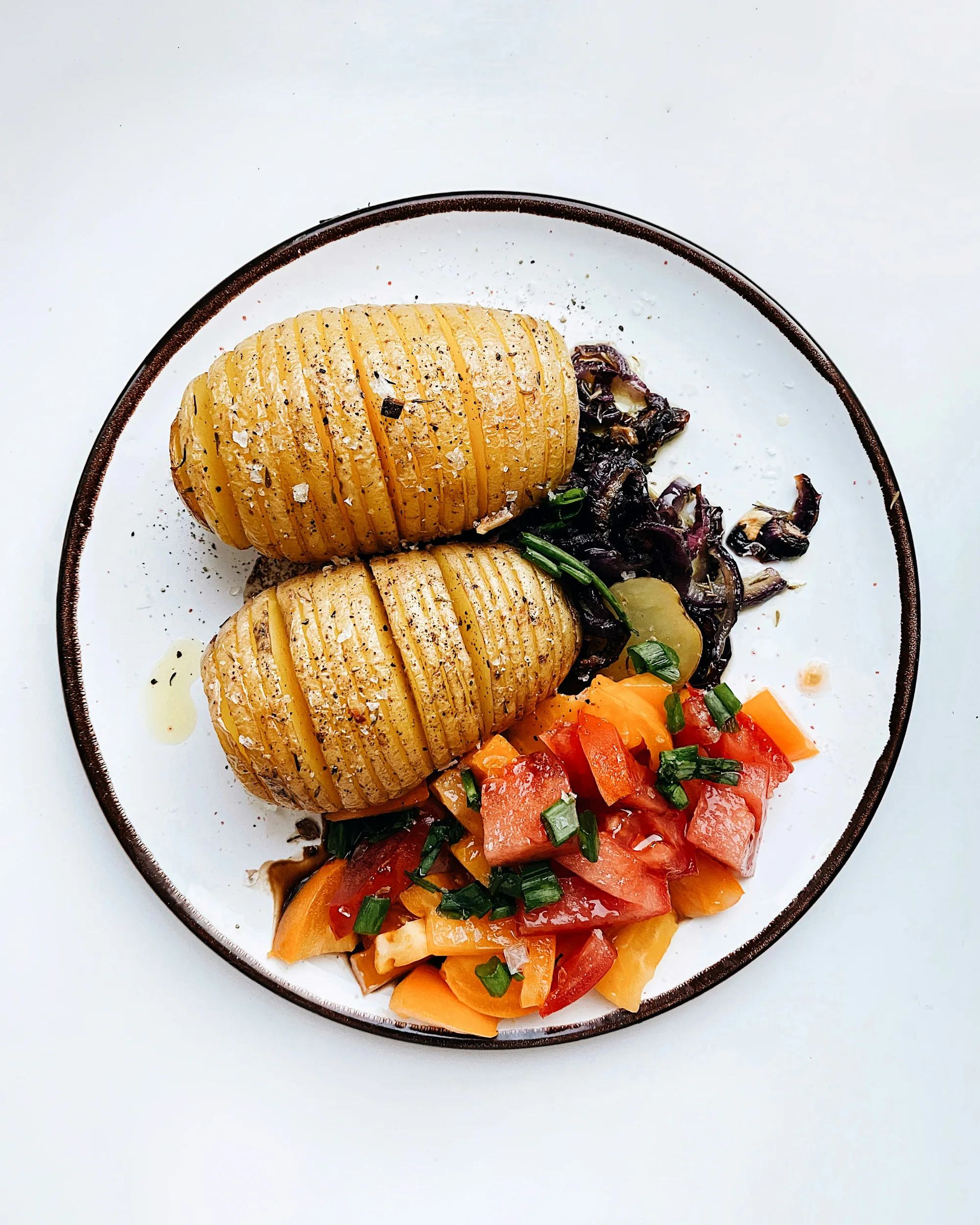 Pommes de terre Hasselback